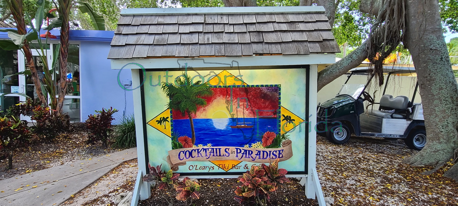 Olearys Tiki Bar And Grill Outdoors In Florida