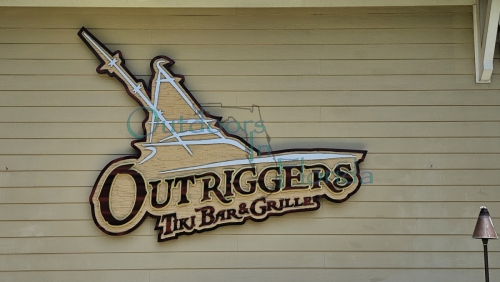 Outriggers Tiki Bar & Grille in New Symrna Beach, Florida