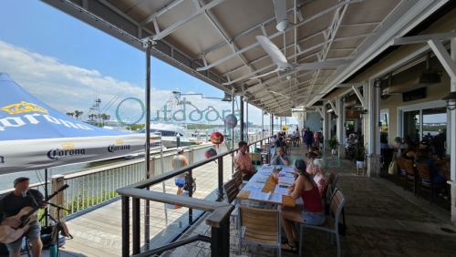 Outriggers Tiki Bar & Grille in New Symrna Beach, Florida