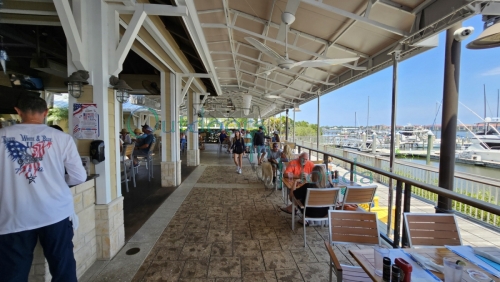 Outriggers Tiki Bar & Grille in New Symrna Beach, Florida