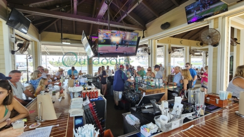 Outriggers Tiki Bar & Grille in New Symrna Beach, Florida