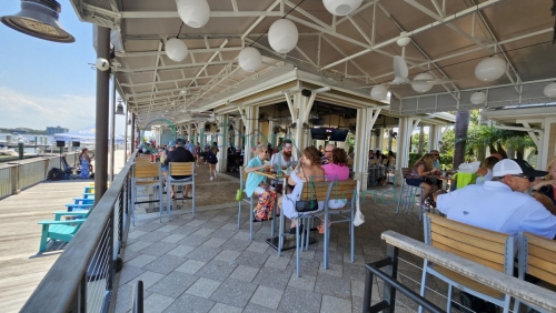 Outriggers Tiki Bar & Grille in New Symrna Beach, Florida