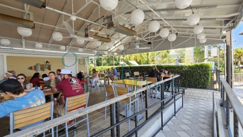 Outriggers Tiki Bar & Grille in New Symrna Beach, Florida