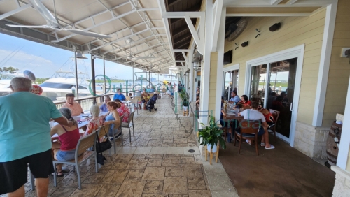 Outriggers Tiki Bar & Grille in New Symrna Beach, Florida