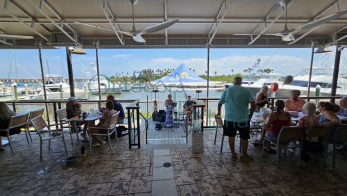 Outriggers Tiki Bar & Grille in New Symrna Beach, Florida