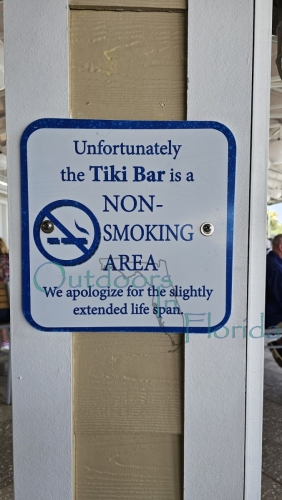 Outriggers Tiki Bar & Grille in New Symrna Beach, Florida