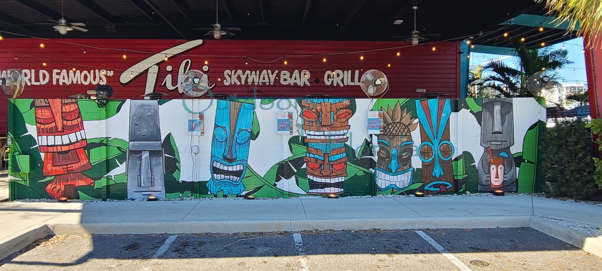 Tiki Docks Skyway Bar Grill Outdoors In Florida